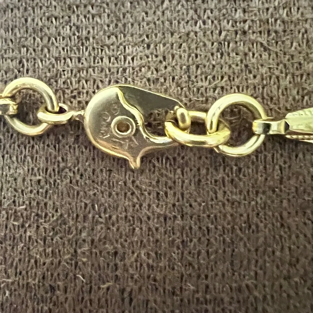 Vintage Monet Gold Tone‎ Textured Bar Link Chain Necklace 28 Inch Minimalist 80s
